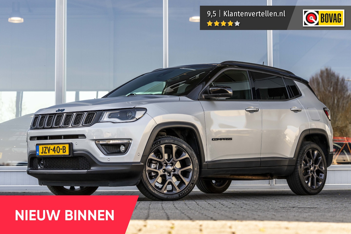 Jeep Compass - 4xe 240 Plug-in Hybrid Electric S | Pano | Alpine Sound - AutoWereld.nl