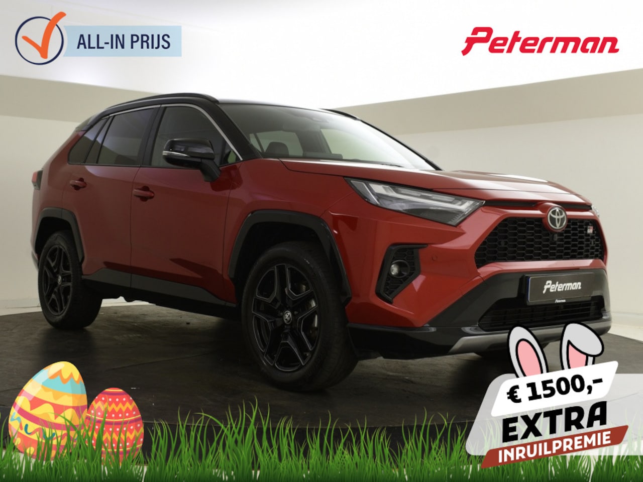 Toyota RAV4 - 2.5 Hybrid AWD GR SPORT | Blind Spot | PDC | Memory Seat | - AutoWereld.nl