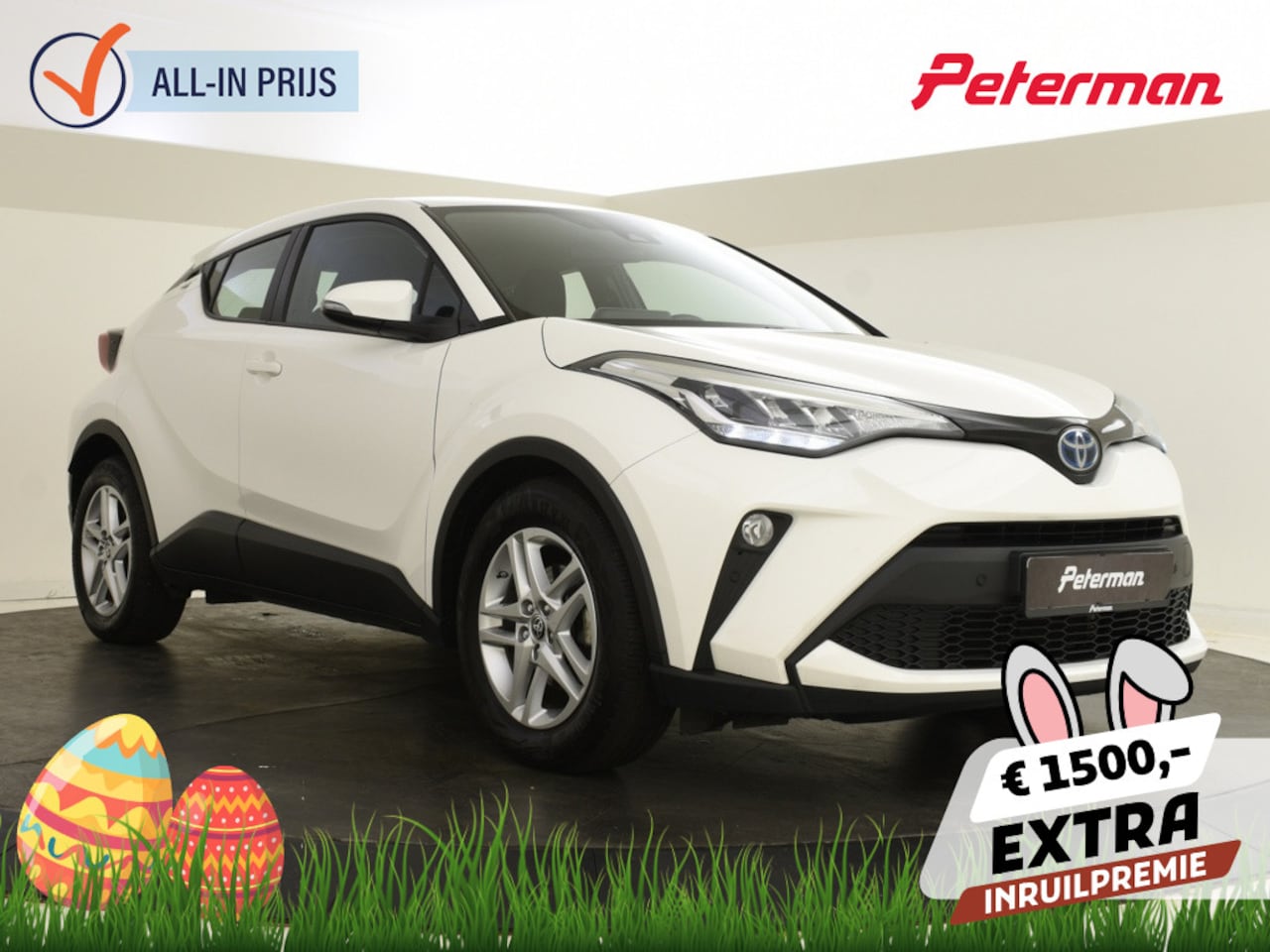Toyota C-HR - 1.8 Hybrid Active | PDC V+A | Carplay | Stoelverwarming | - AutoWereld.nl