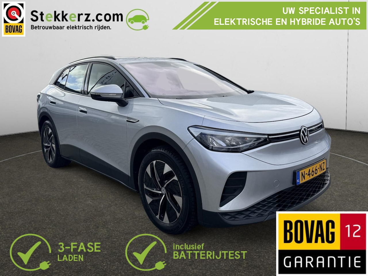 Volkswagen ID.4 - Pro 77 kWh | All-in prijs incl. 12 mnd BOVAG | SOH 93% | Zwenkbare Trekhaak | Veel opties - AutoWereld.nl
