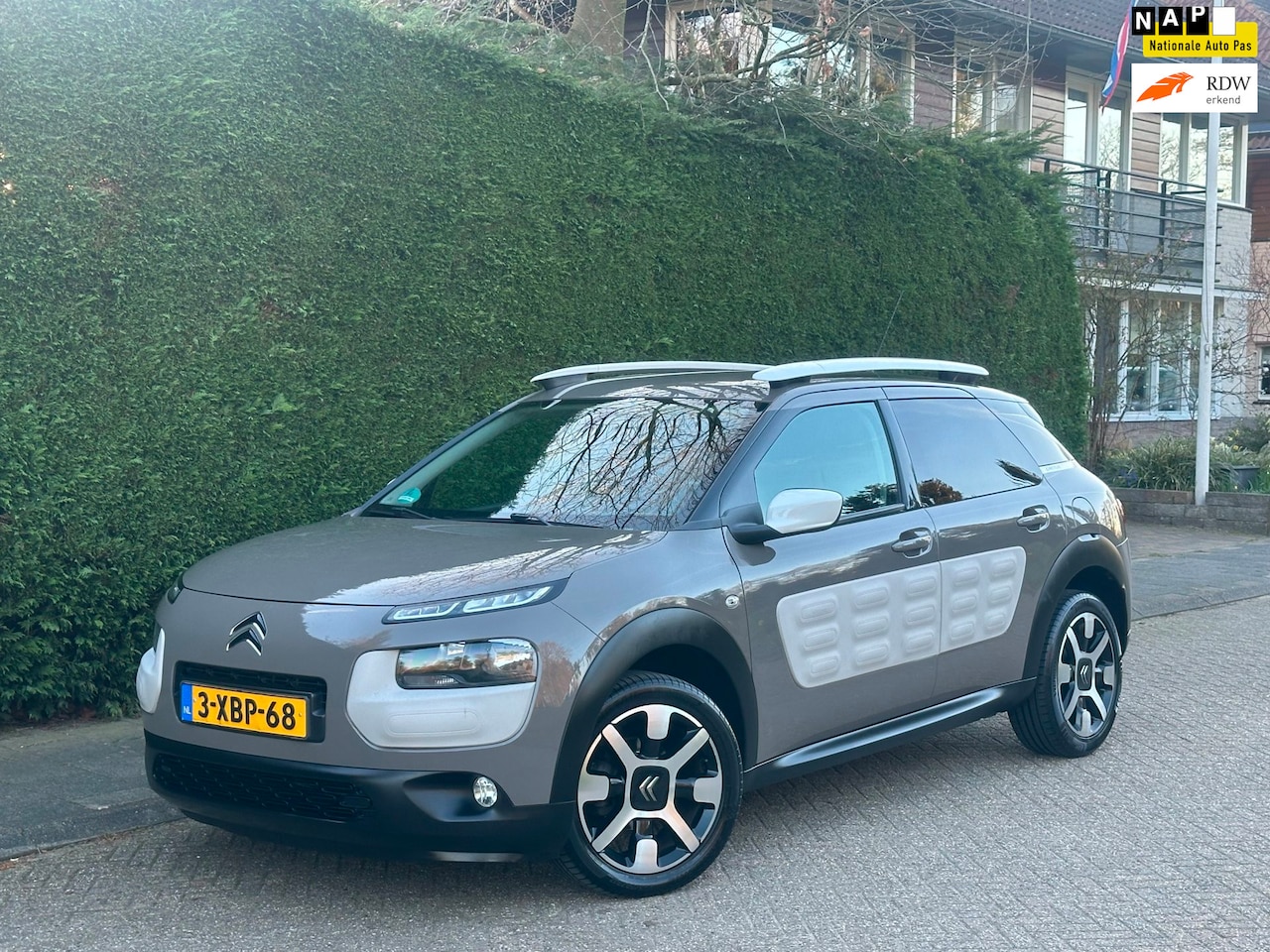 Citroën C4 Cactus - 1.2 e-VTi AUTOMAAT/NETTE AUTO/PDC/APK 2027 - AutoWereld.nl