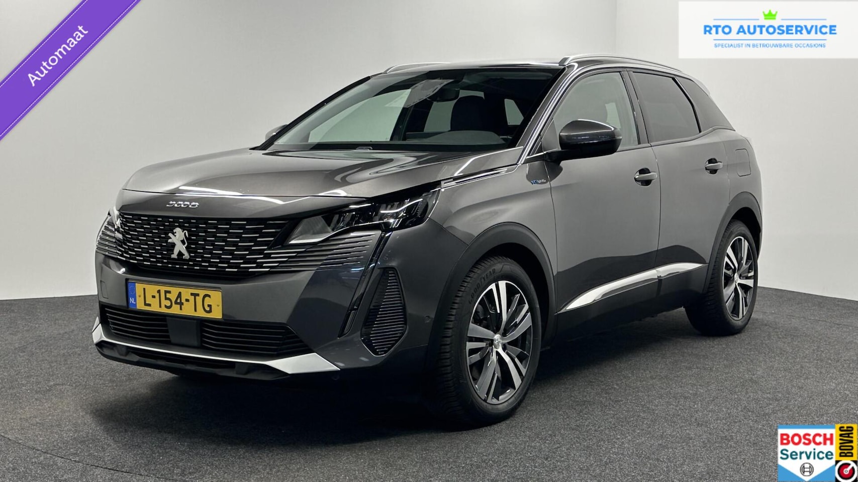 Peugeot 3008 - 1.6 HYbrid 225 Blue Lease Allure NAVI ECC LM. - AutoWereld.nl