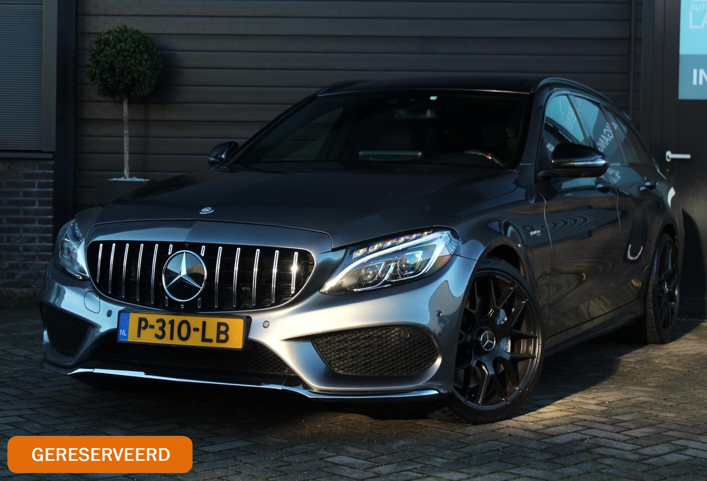 Mercedes-Benz C-klasse Estate - AMG 43 4MATIC | Panoramadak | Burmester | Sportuitlaat | Memory | Stoelverwarming - AutoWereld.nl