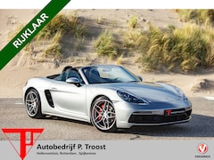 Porsche 718 Boxster GTS - 2.5 Sportchrono|Sportuitlaat|Apple carplay|Alarm klasse 3|Achteruitrijcamera|20 Inch Conca