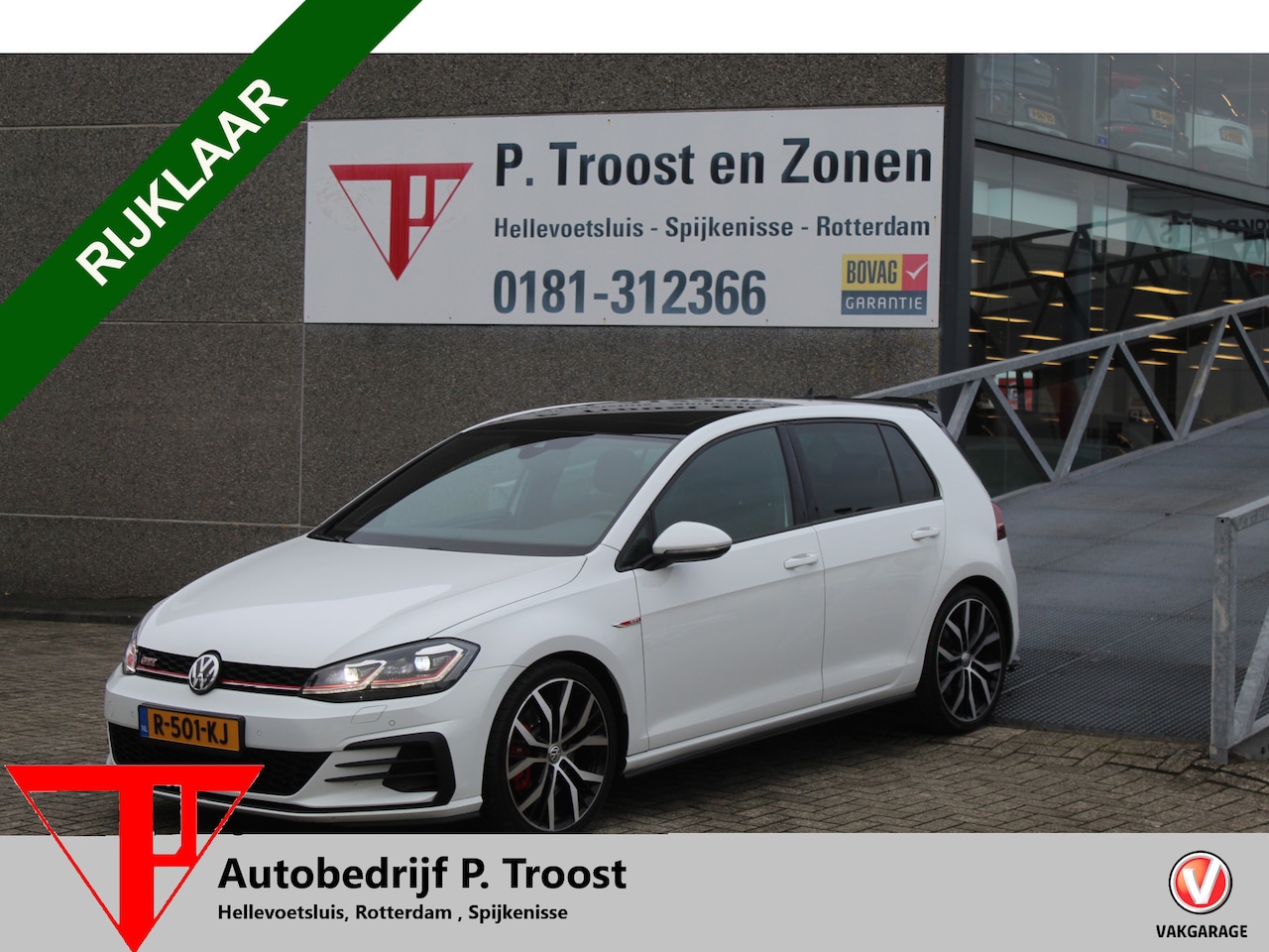 Volkswagen Golf - 2.0 TSI GTI Performance Panoramadak/Adaptive cruise control/Digital dash/Achteruitrijcamer - AutoWereld.nl