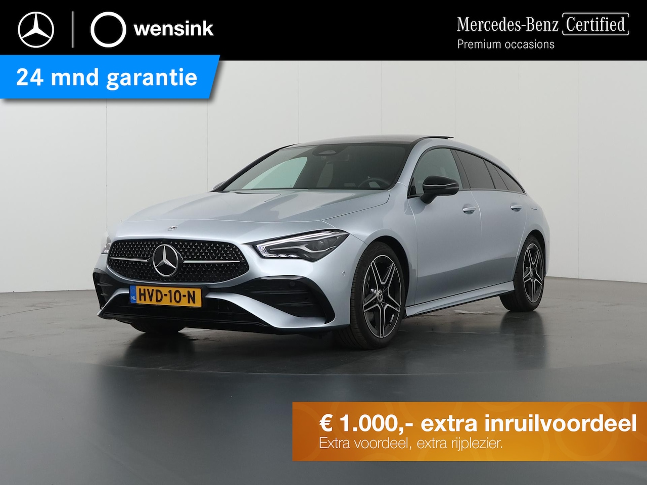 Mercedes-Benz CLA-klasse Shooting Brake - 180 Star Edition AMG Line LIMITED | Panoramaschuifdak | Night | Achteruitrijcamera - AutoWereld.nl