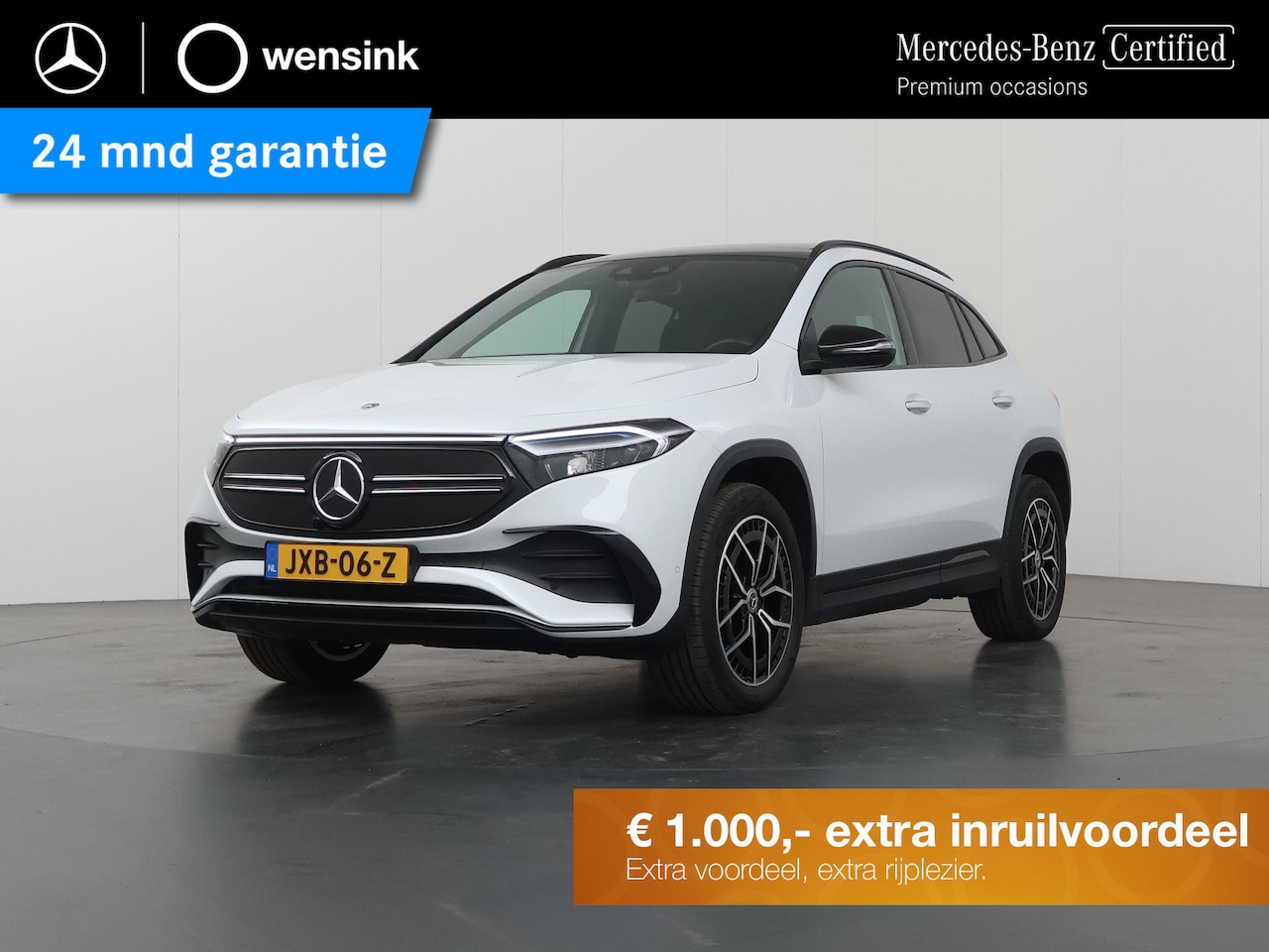 Mercedes-Benz EQA - 250+ AMG Night 71 kWh | Panoramadak | Premium pakket | Advanced audio | Keyless-Go | Draad - AutoWereld.nl