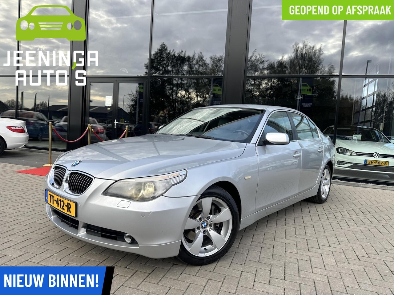 BMW 5-serie - 530i|Navi|Clima|Leer - AutoWereld.nl