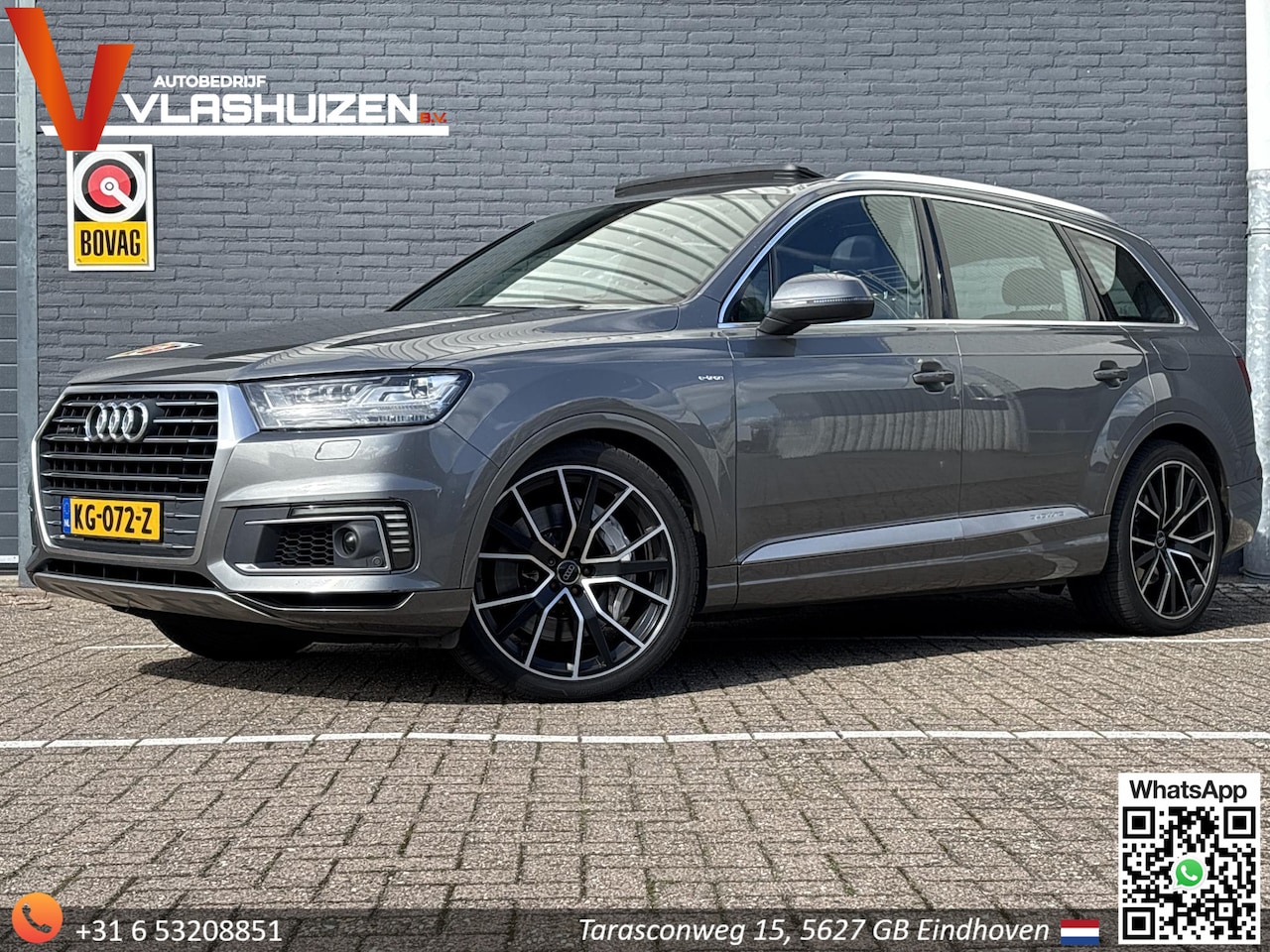 Audi Q7 - 3.0 TDI e-tron quattro Premium | Soft Close | Bose | Memory | Luchtvering | Pano | Leder | - AutoWereld.nl
