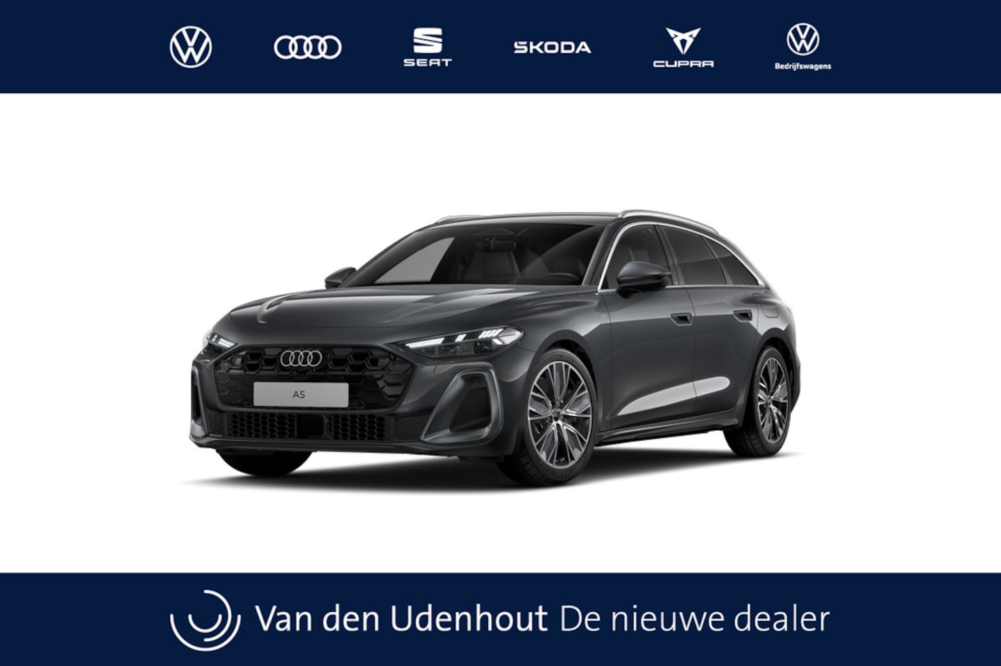Audi A5 Avant - e-hybrid quattro 299 S tronic S edition | Adaptive cruise control | Aluminium optiek in he - AutoWereld.nl