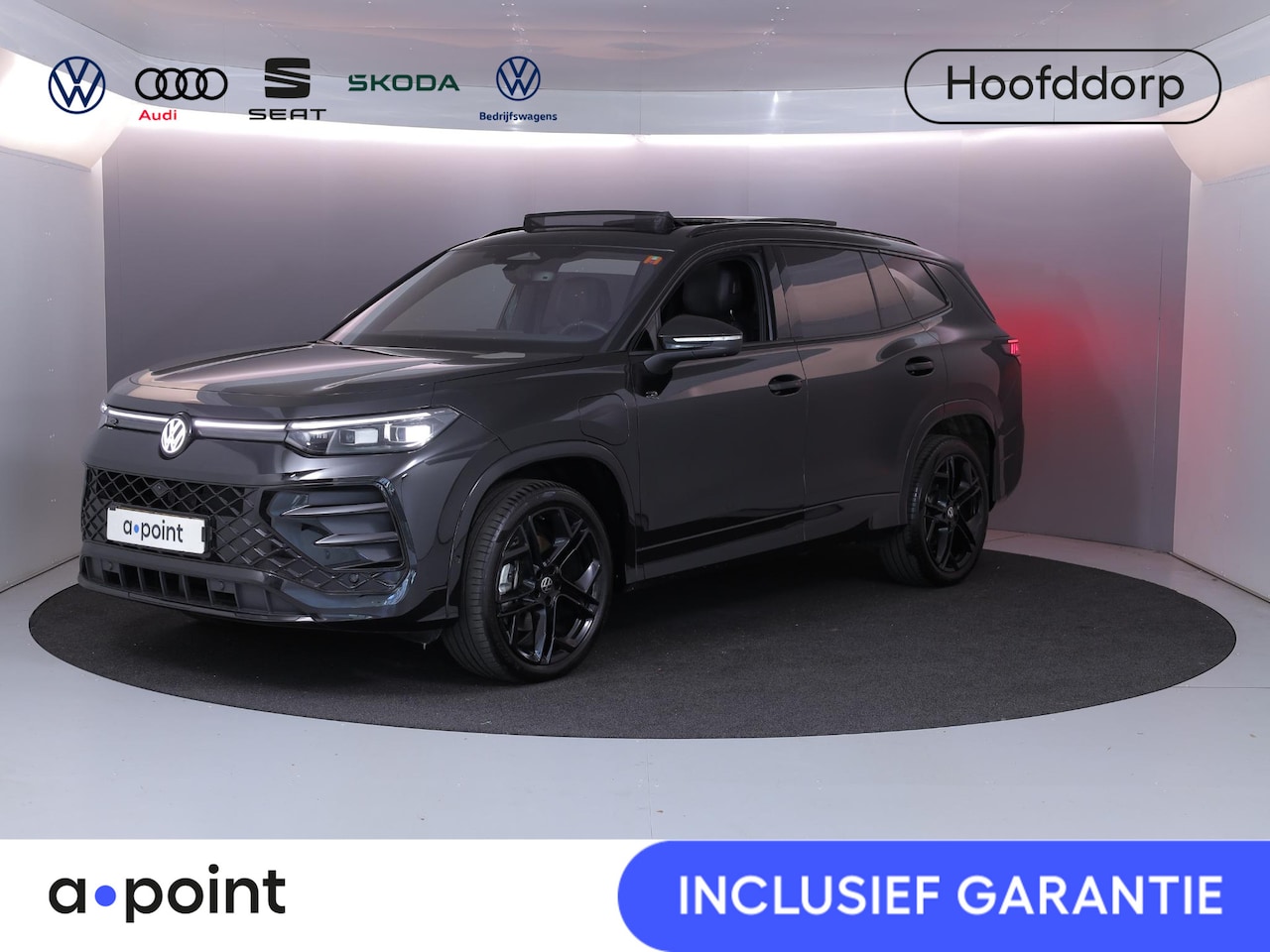Volkswagen Tayron - 1.5 eHybrid R-Line Edition 272 pk Automaat (DSG) | Verlengde garantie | Navigatie | Panora - AutoWereld.nl