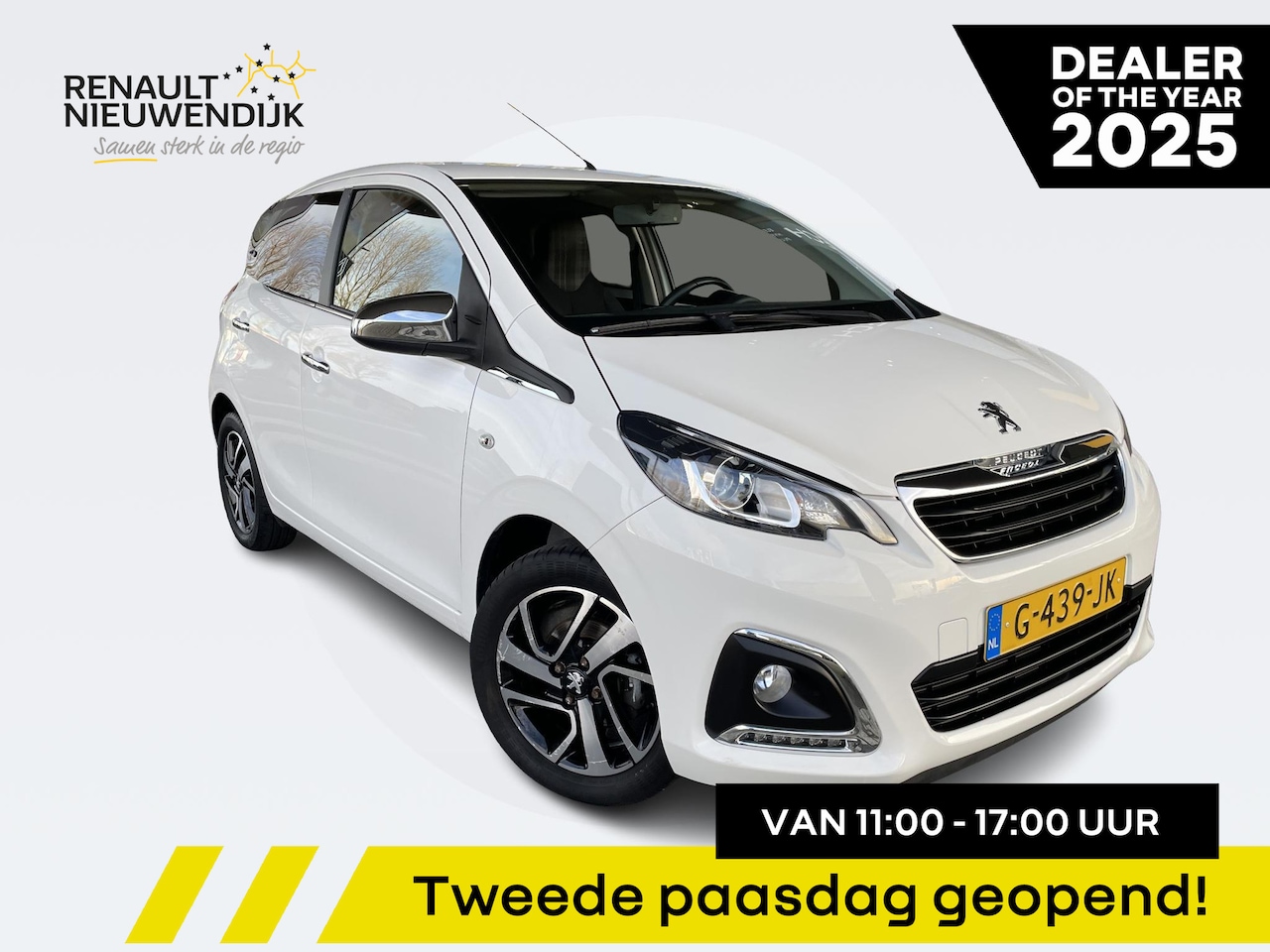 Peugeot 108 - 1.0 e-VTi Allure / CLIMATE CONTROL / BLUETOOTH / ELEK. RAMEN EN SPIEGELS / CAMERA / CRUISE - AutoWereld.nl