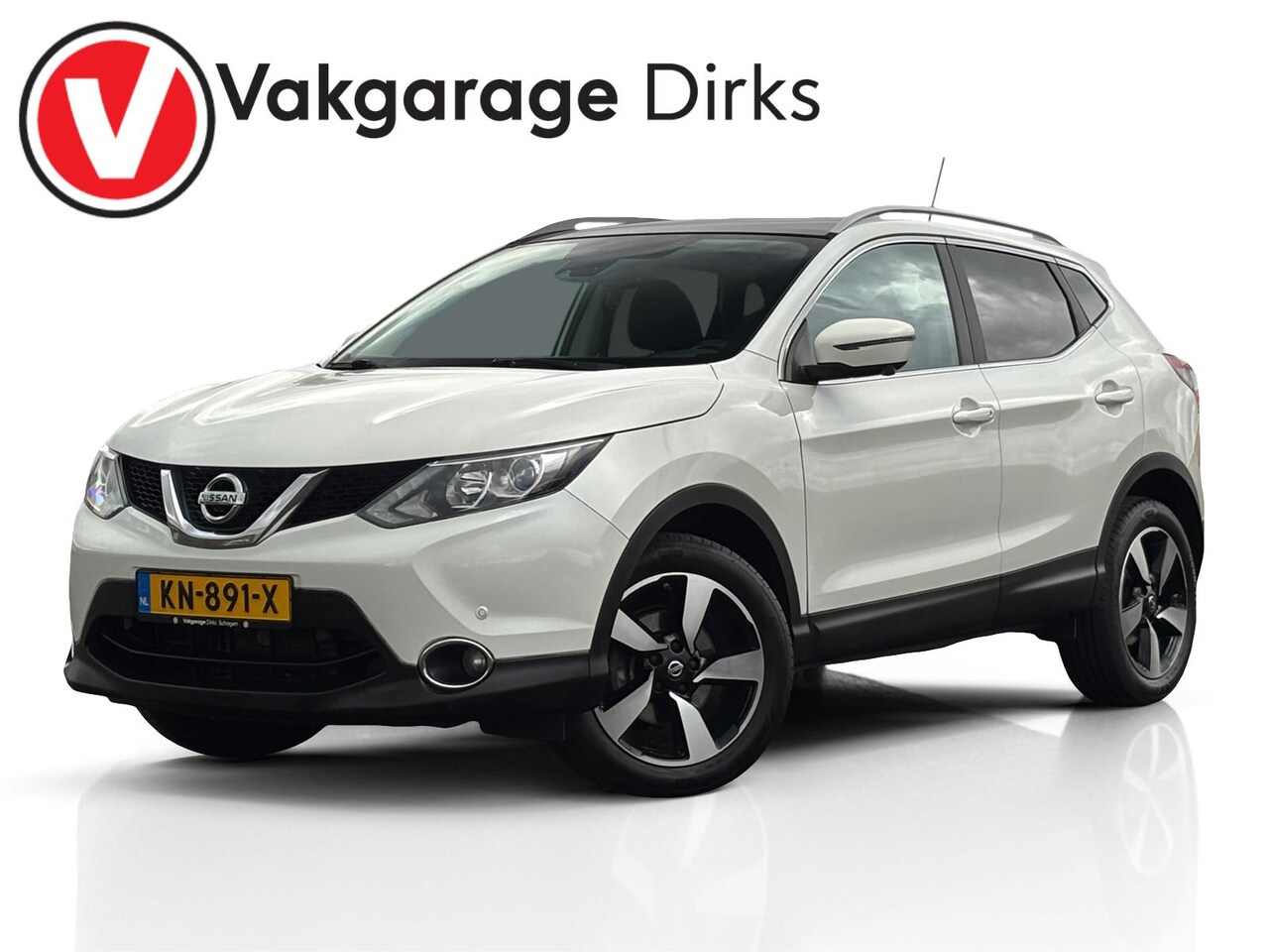 Nissan Qashqai - 1.2 Turbo Aut. ✅ Pano ✅ 360 ✅ Navi - AutoWereld.nl