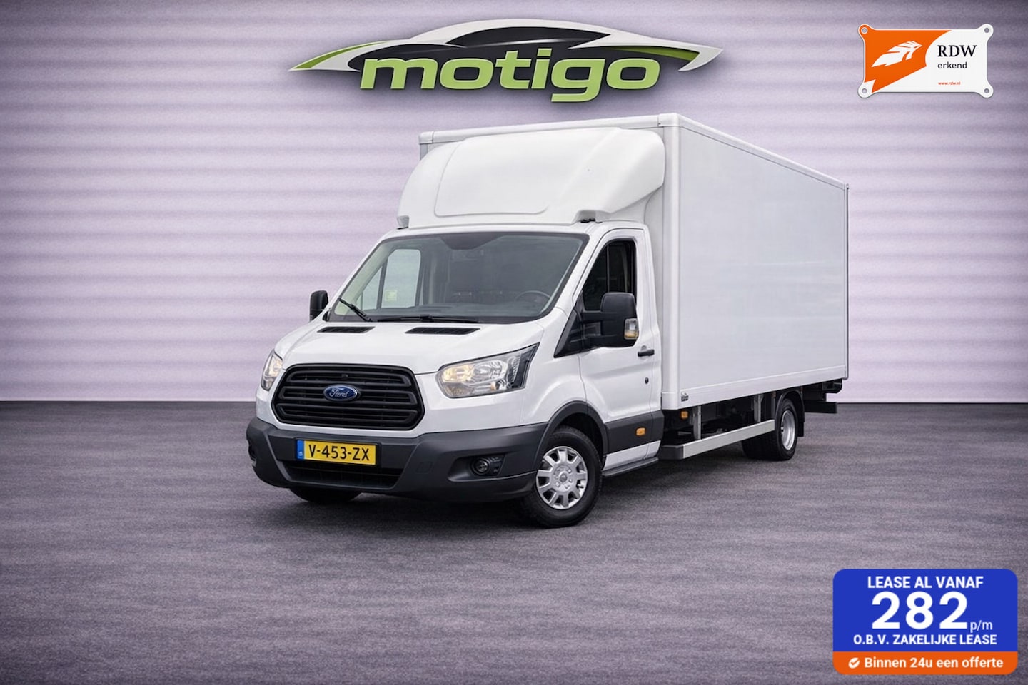 Ford Transit - 2.0 TDCI 130pk Bakwagen EURO 6 met laadbak+klep - AutoWereld.nl