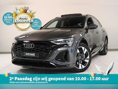 Audi Q8 e-tron - 50 quattro S Edition 95 kWh | Panoramadak | SoH 94% | Elektr stoelen | Luchtvering | LED v
