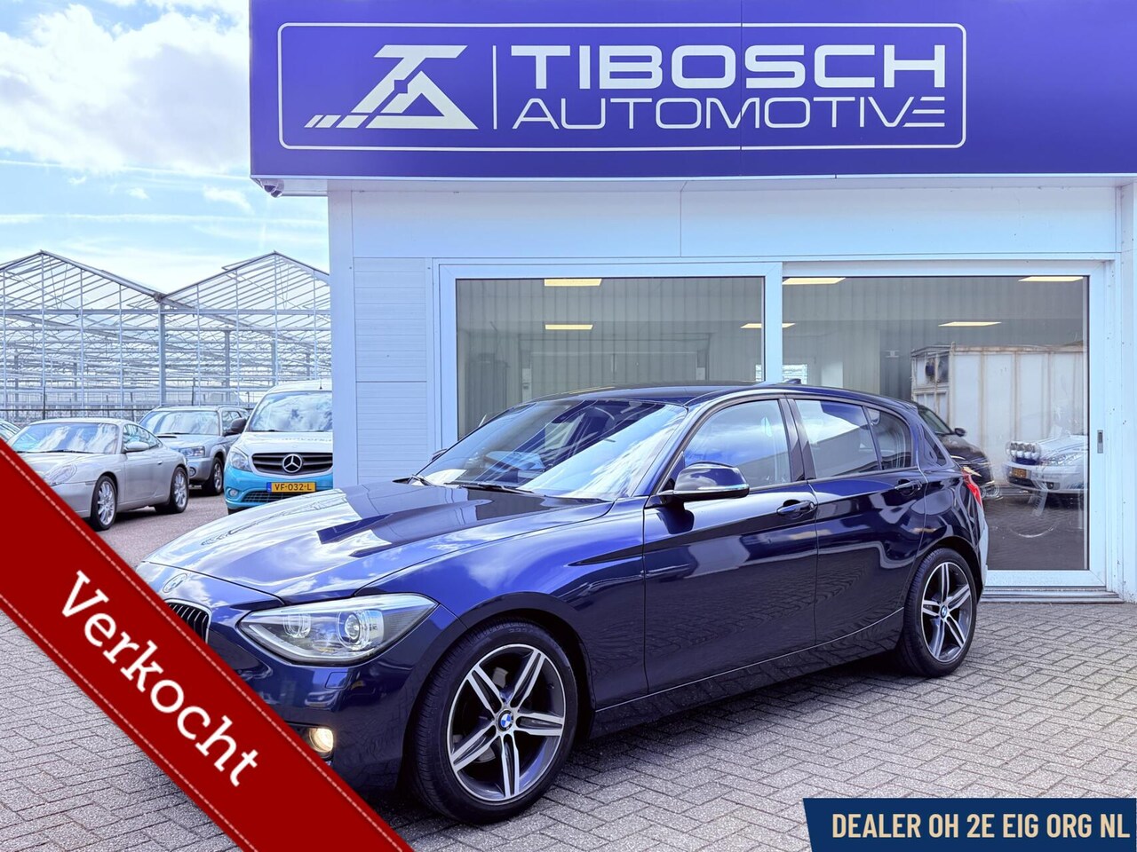 BMW 1-serie - 118i AUT. Sport Xenon Leder Harman / Kardon Navi - AutoWereld.nl