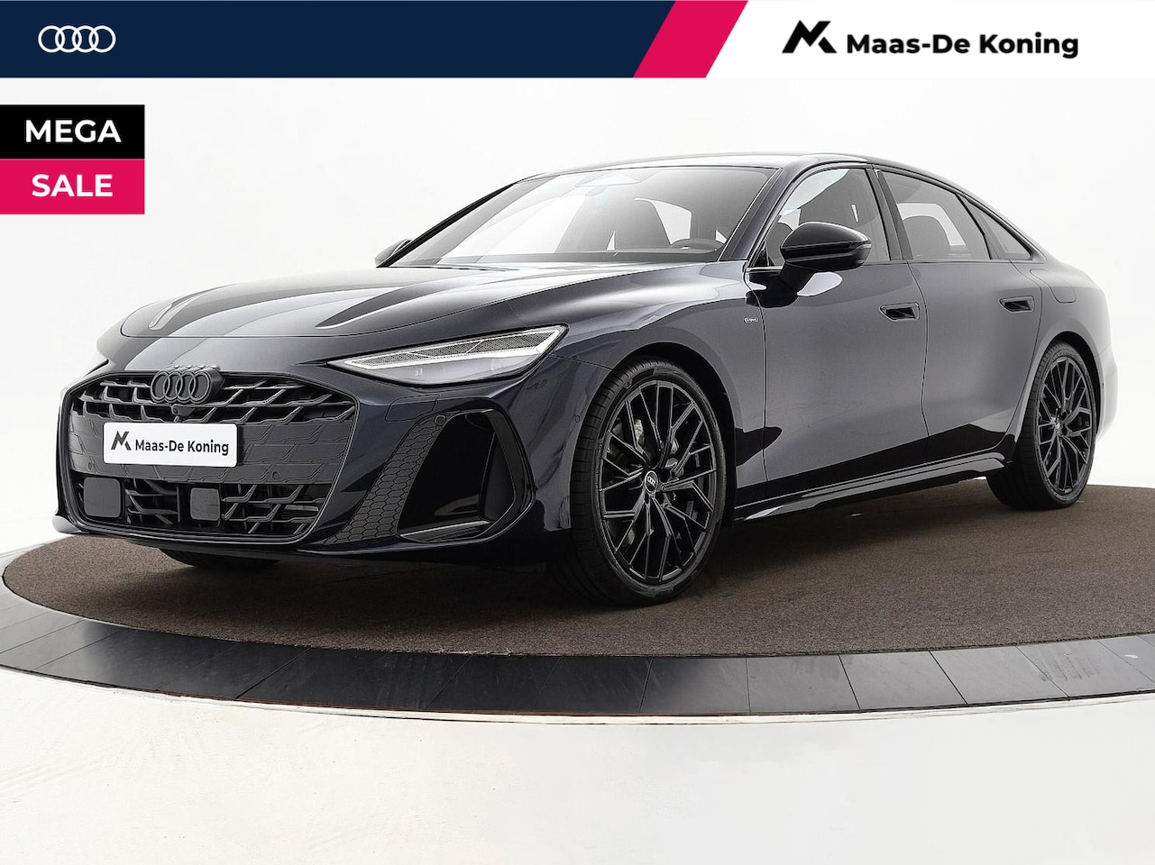 Audi A6 Limousine - 2.0 e-hybrid quattro S edition 299 PK · Tech plus · 21" LM Velgen · Exterieurpakket zwart - AutoWereld.nl