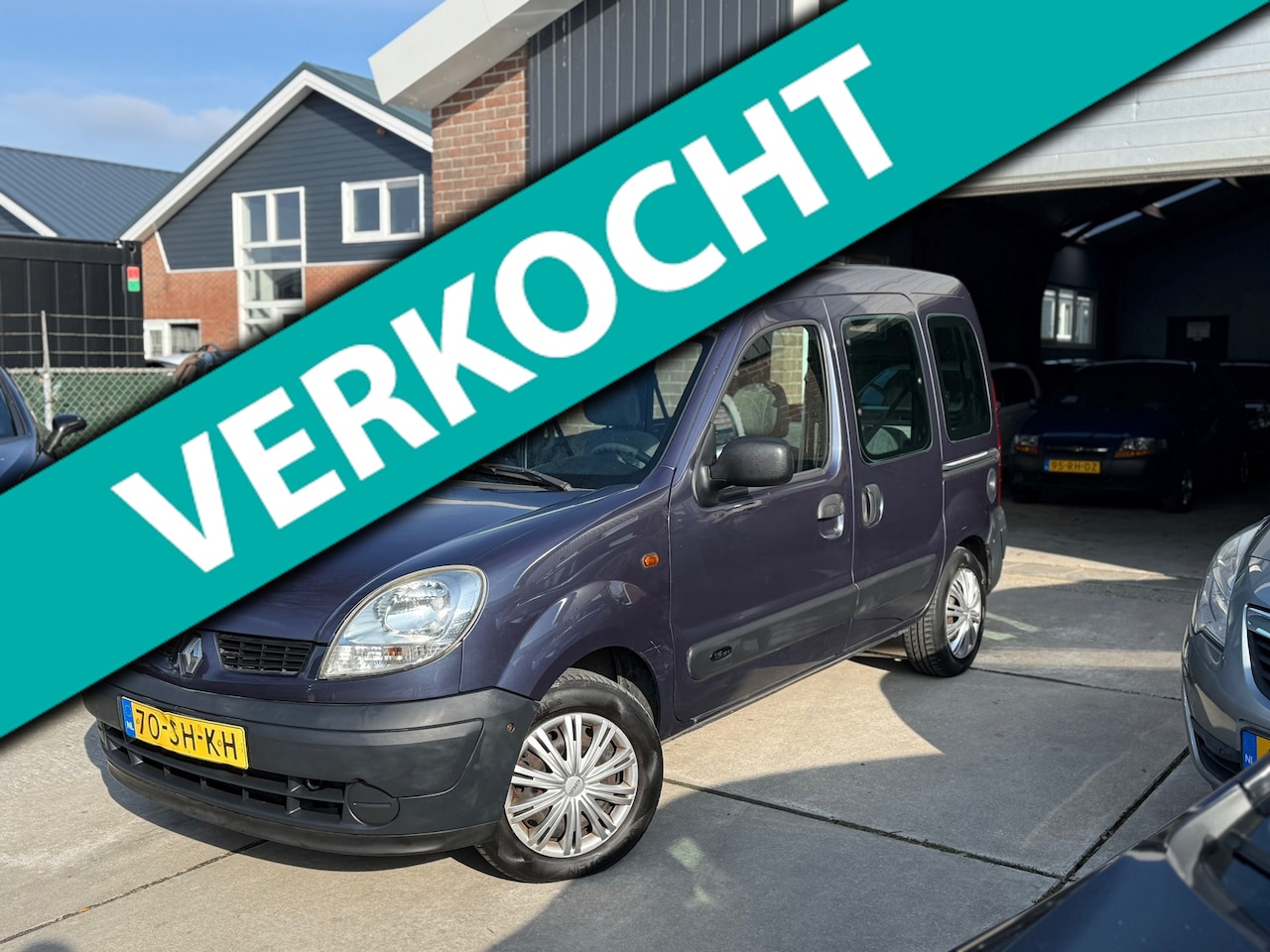 Renault Kangoo - 1.6-16V Privilège |NEW APK|TREKHAAK|AIRCO|ELECT.PAKKET|CENTRL.DEUREN|NAP KM|2 SCHUIFDEUREN - AutoWereld.nl