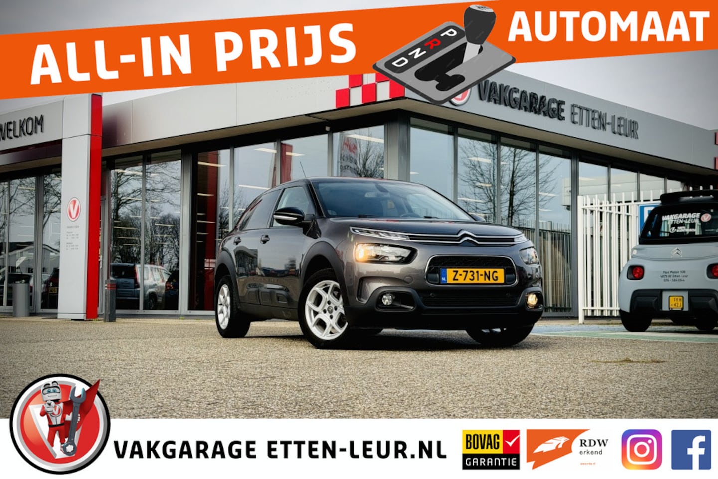 Citroën C4 Cactus - 1.2 130PK Shine | TREKHAAK | CLIMA | CAMERA | CRUISE - AutoWereld.nl