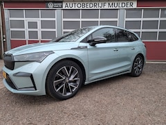 Skoda Enyaq - iV 60 Sportline 180 Pk SOH 94 % Trekhaak, Navigatie, Alcantara + leder
