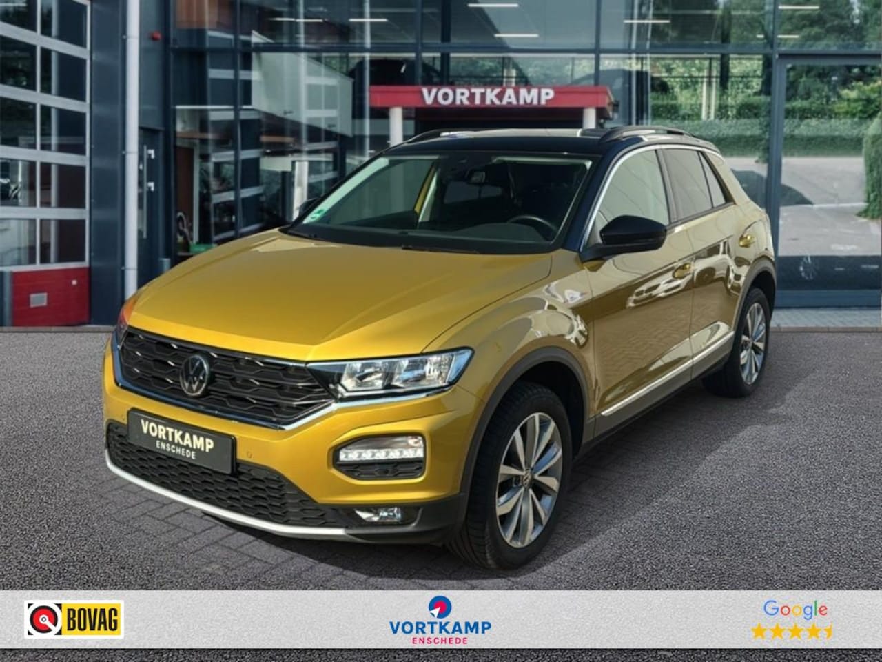 Volkswagen T-Roc - 1.5 TSI DSG STYLE TREKHAAK/NAVI/ACC/PDC/STOELVERW - AutoWereld.nl