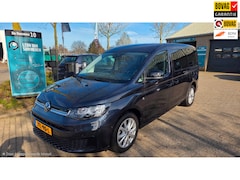 Volkswagen Caddy Maxi - 1.5 TSI 7 Persoons Automaat l Trekhaak l Dodehoek detectie l Navi l Stoelverwarming l Blue
