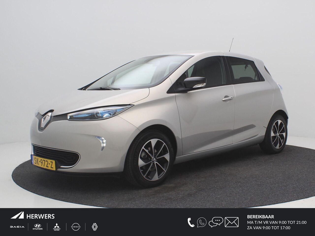 Renault Zoe - Q90 Intens Quickcharge 41 kWh (Batterijhuur) / Navigatie / Cruise Control / SoH 88% / Hist - AutoWereld.nl