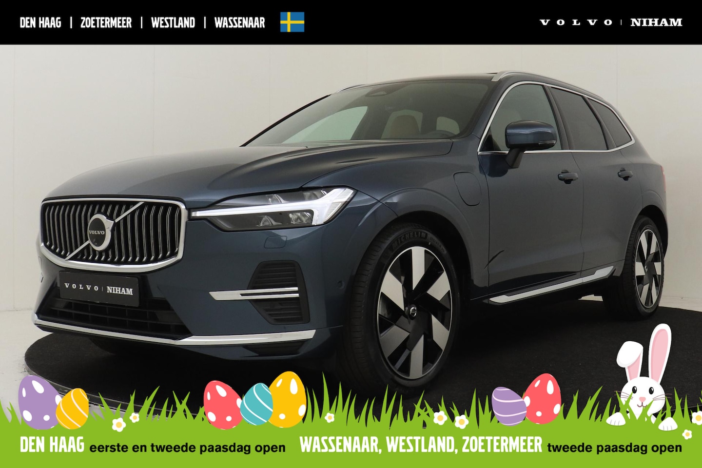 Volvo XC60 - T6 PLUG-IN HYBRID AWD PLUS BRIGHT -PANO.DAK|HARMAN/KARDON|GEVENT.LEDER|LUCHTVERING|360°CAM - AutoWereld.nl