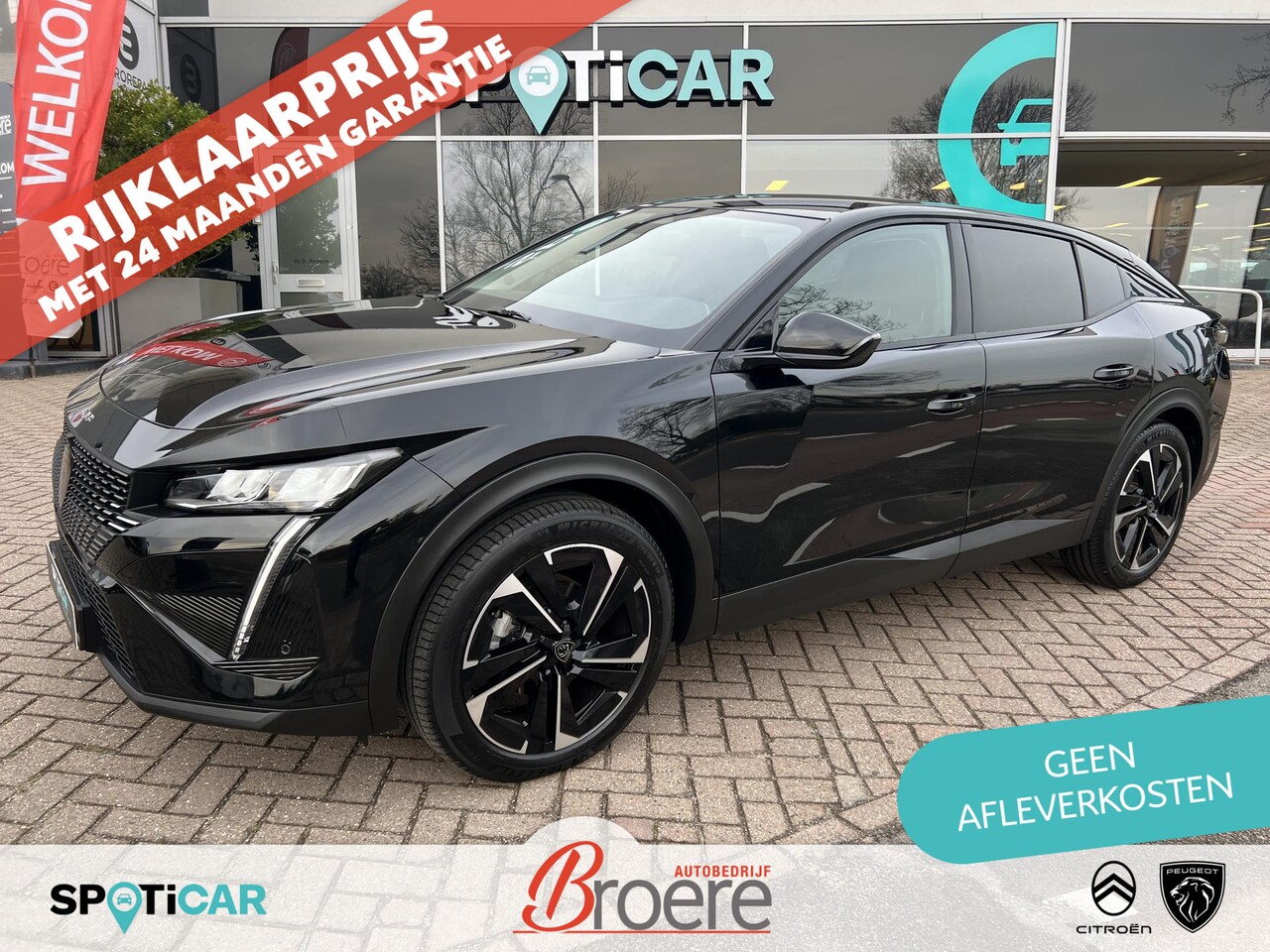 Peugeot 408 - 1.2 Hybrid 145 e-DCS6 Allure Automaat Adaptive cruise control - AutoWereld.nl