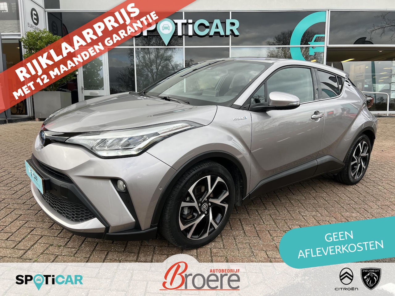 Toyota C-HR - 1.8 Hybrid Dynamic Automaat Verwarmde voorstoelen - AutoWereld.nl