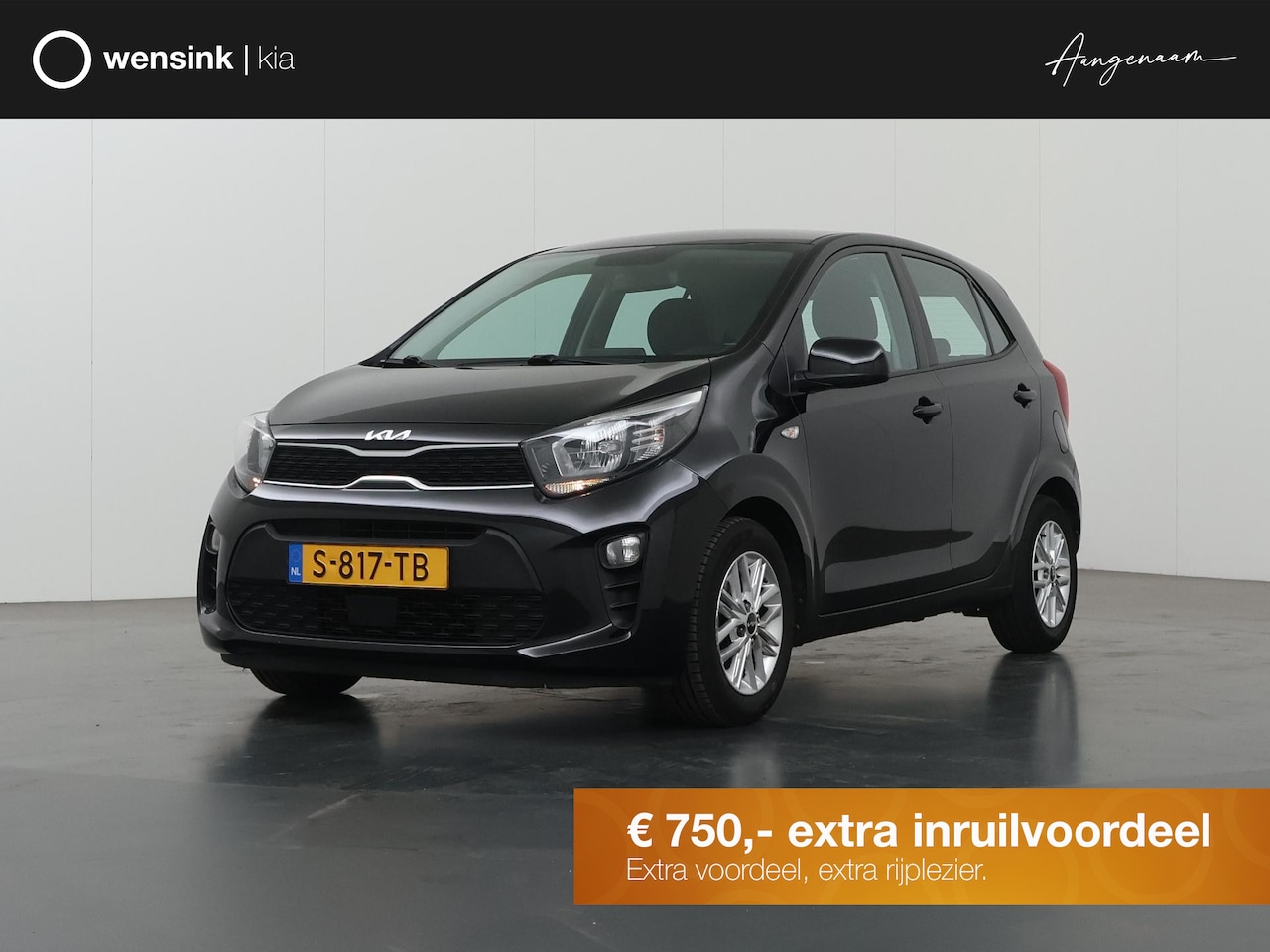Kia Picanto - 1.0 DPi DynamicLine | Navigatie | Parkeercamera | Climate Control | Keyless Go | - AutoWereld.nl