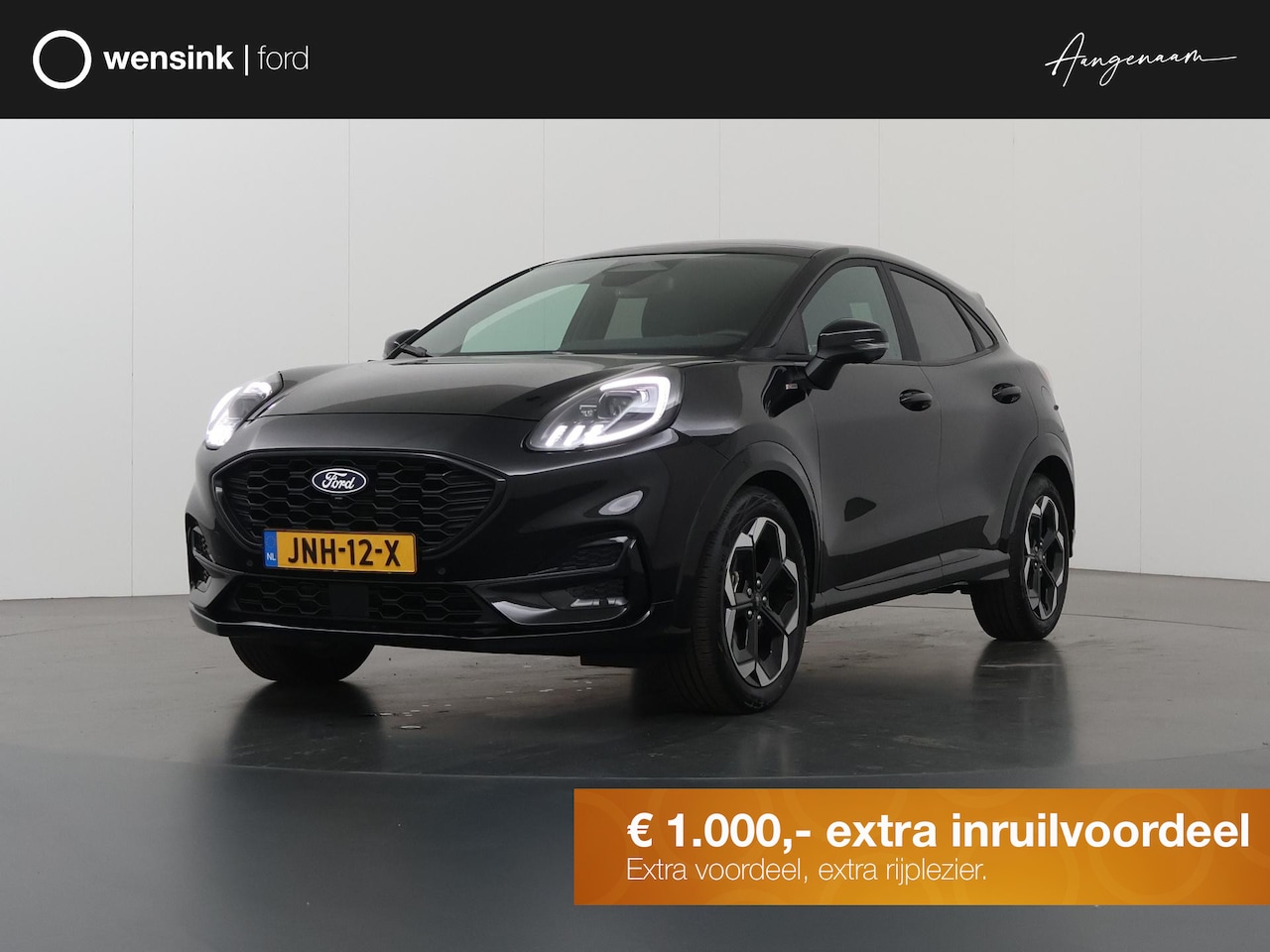 Ford Puma - 1.0 EcoBoost Hybrid ST-Line X | Trekhaak | Facelift | Panoramadak | Winterpack | Cruise Co - AutoWereld.nl