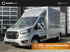 Ford Transit - 350 170pk L4H1 Skeletal Bakwagen Airco / Cruise control / Karhof Gesloten Bak + Deuren / B