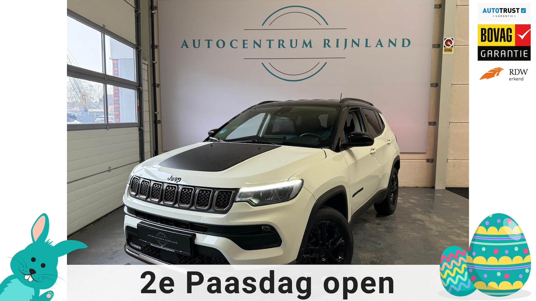 Jeep Compass - 4xe 240 PHEV Upland Stoel/Stuur Verwarming Camera Bovag Garantie - AutoWereld.nl
