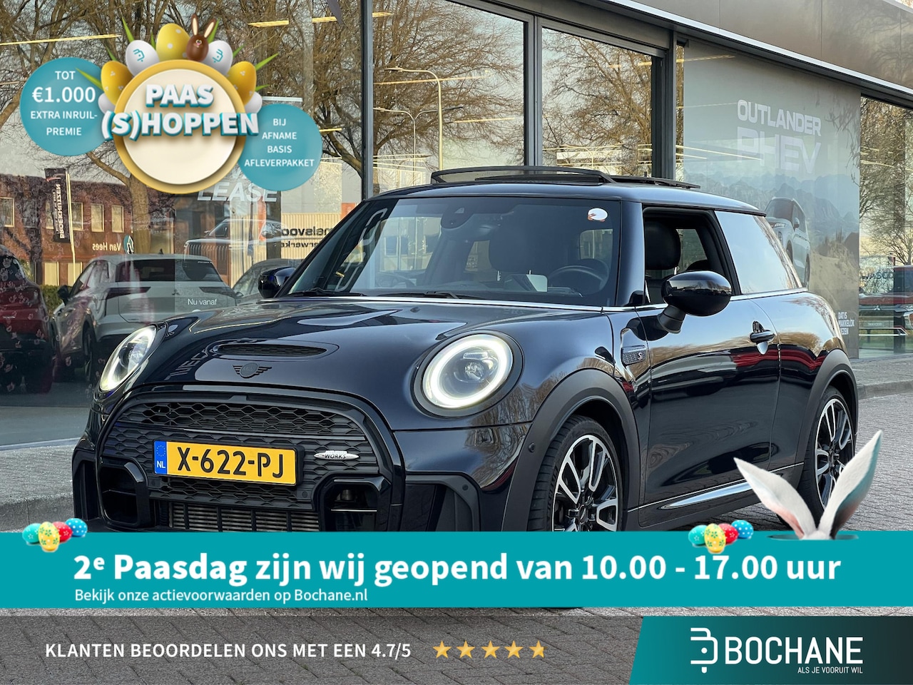 MINI Cooper S - Mini 2.0 Rockingham GT Edition Automaat 178PK | Schuifkanteldak | Leder | Navigatie | Head - AutoWereld.nl