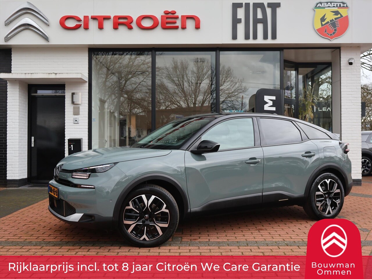 Citroën Ë-C4 - EV Extended Range 54kWh 156PK Max, Rijklaarprijs | Adaptieve Cruise | Camera | Navigatie | - AutoWereld.nl