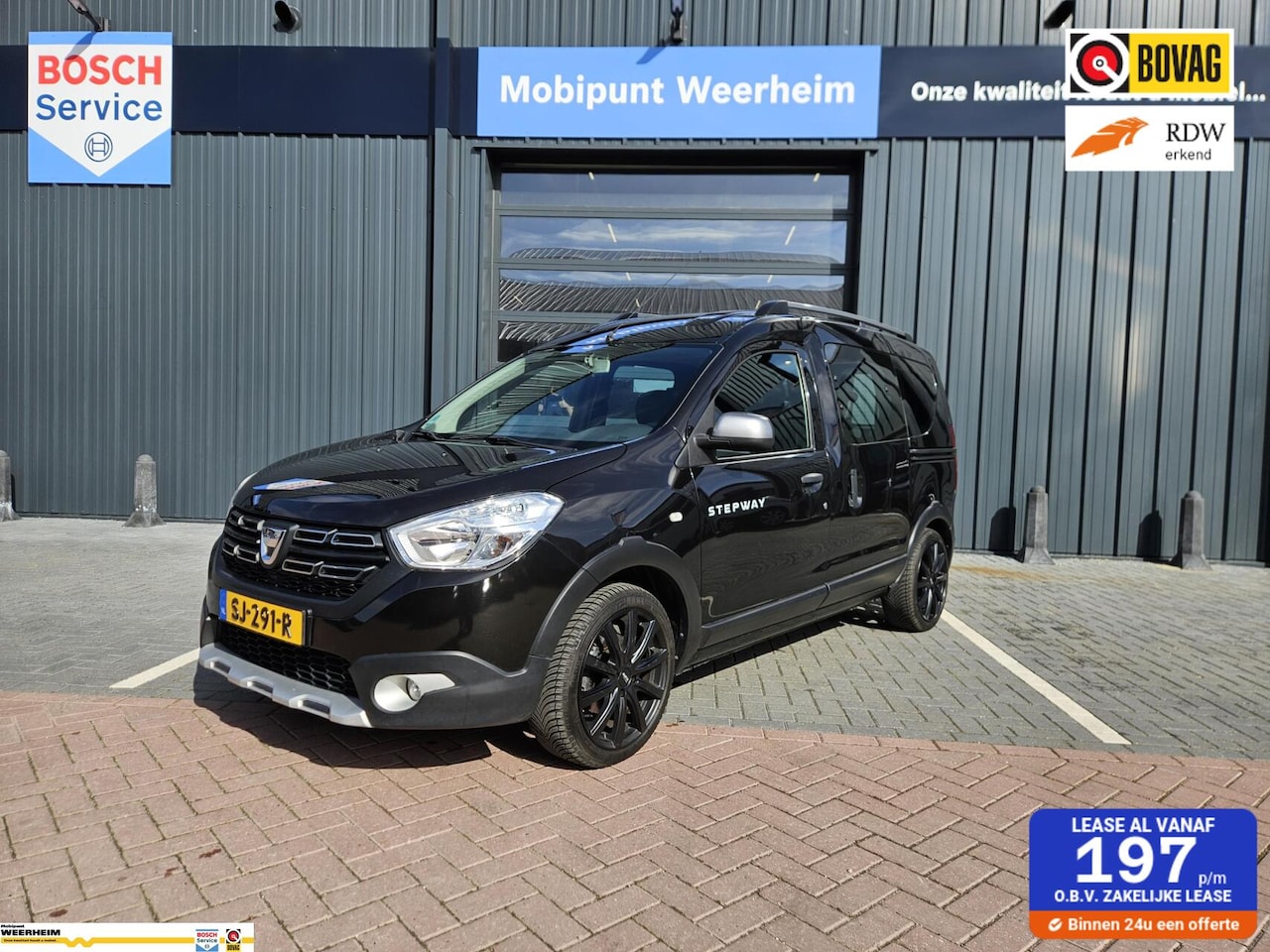 Dacia Dokker - combi 1.2 TCe Stepway Navi / Cam Zeer nette auto! - AutoWereld.nl