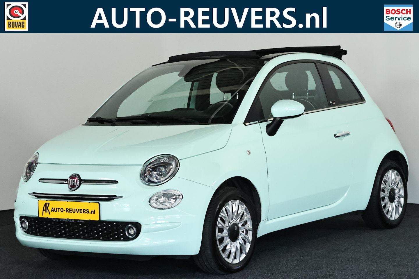 Fiat 500 C - 1.2 Lounge / Opendak / Navi / Cruisecontrol - AutoWereld.nl