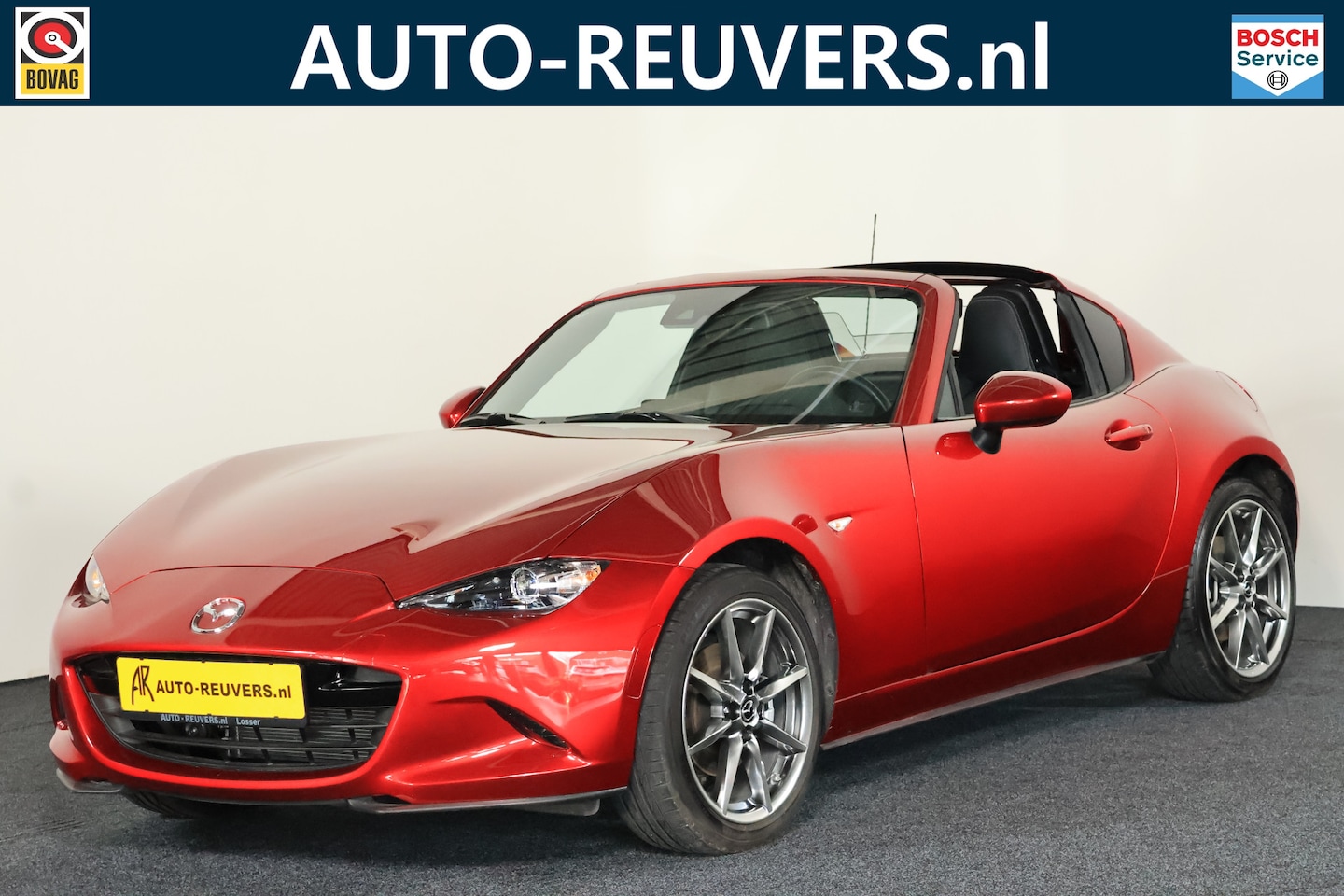 Mazda MX-5 - 2.0 SkyActiv-G 184 Luxury / Leder / LED / CarPlay / Cam - AutoWereld.nl