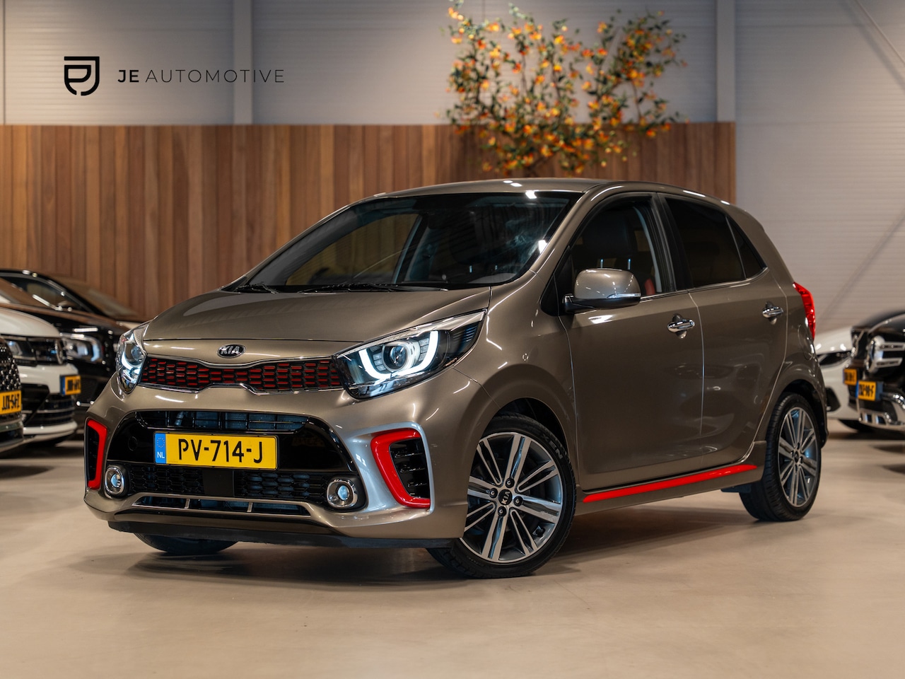 Kia Picanto - 1.2 CVVT GT-Line 1.2 CVVT GT-Line, Nap, Apple Carplay, Navi, Voll Led, Leder, Cam, Cruise, Clima, Private G - AutoWereld.nl