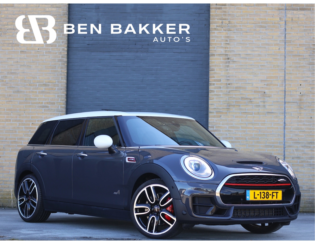 MINI Clubman - Mini 2.0 John Cooper Works ALL4 Pano  | HUD | ACC | Harman/Kardon | JCW - AutoWereld.nl