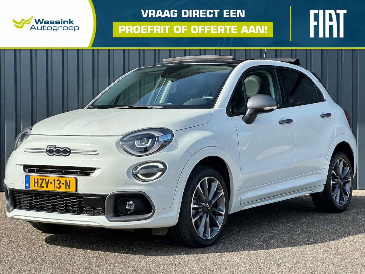 Fiat 500 X - 1.5 Hybrid 130pk DCT Sport | LENTEDEALS | Automaat | Cabrio | Navigatie | Parkeersensoren - AutoWereld.nl