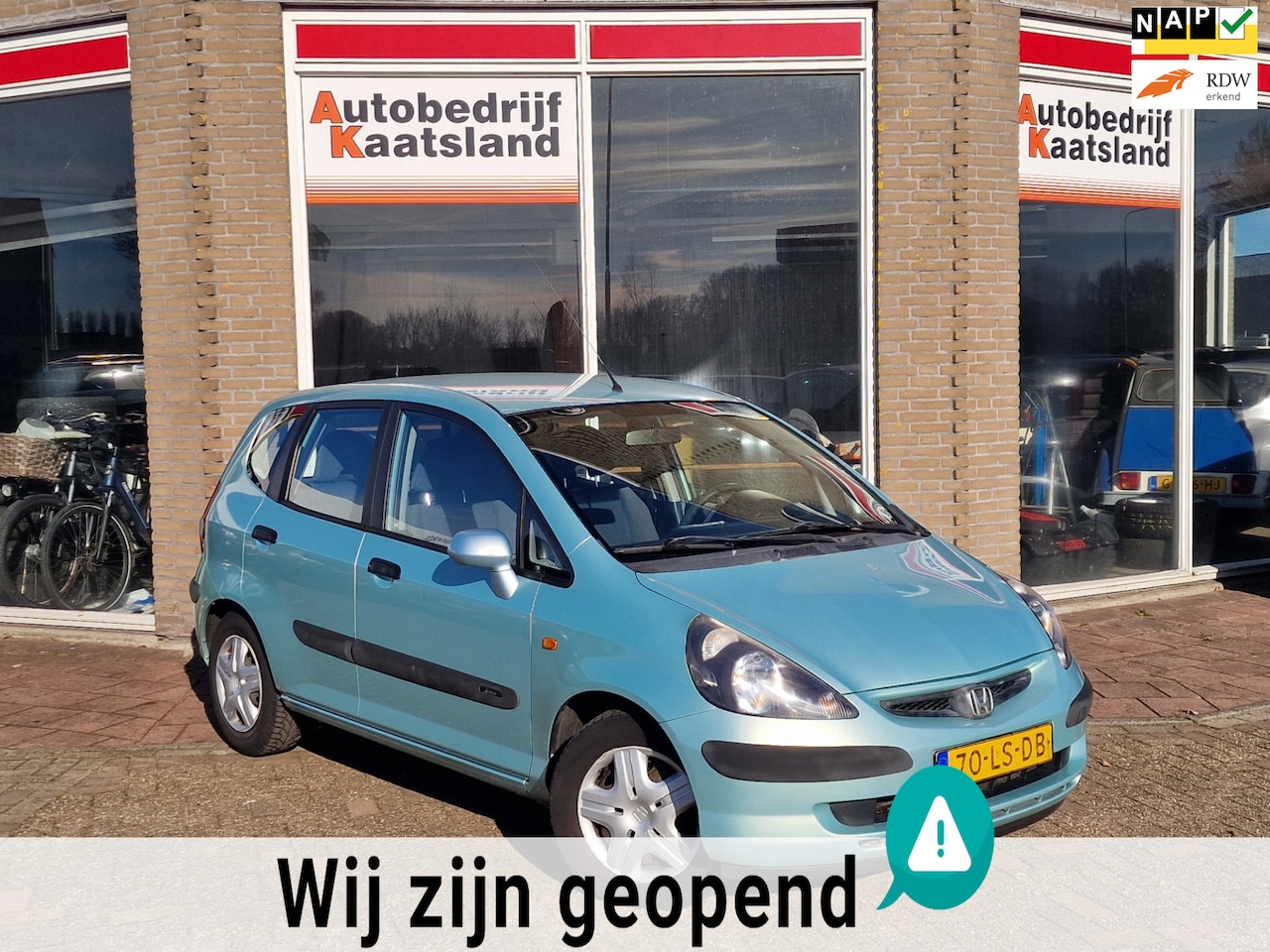 Honda Jazz - 1.4 LS - Airco - Nieuwe apk - - AutoWereld.nl