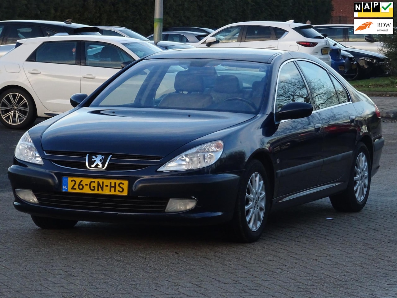 Peugeot 607 - 2.2-16V HDI Pack AUTOMAAT NAP/LEER/MEMORY/CRUISE - AutoWereld.nl
