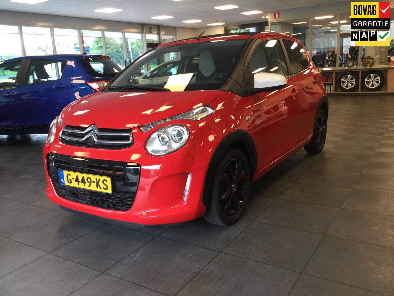 Citroën C1 - 1.0 VTi Airscape Urban Ride Cabrio top carplay camera - AutoWereld.nl
