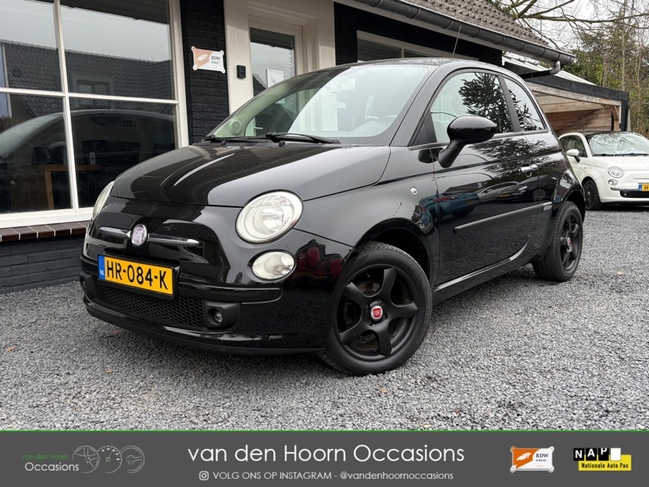 Fiat 500 - 1.2 Sport BLACK EDITION | CLIMA | HALFLEDER | NAP | EL RAMEN - AutoWereld.nl