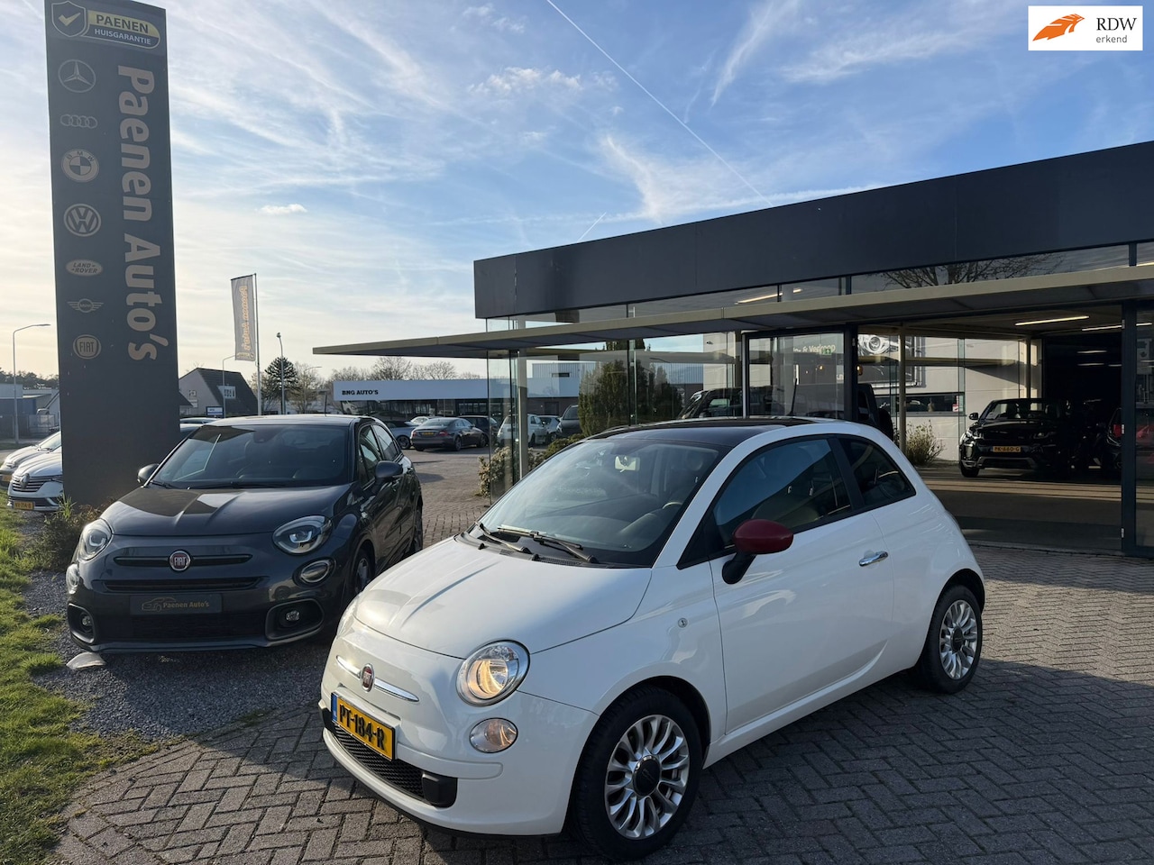 Fiat 500 - 1.2 Lounge|Pano|Airco|Goed Onderhouden - AutoWereld.nl