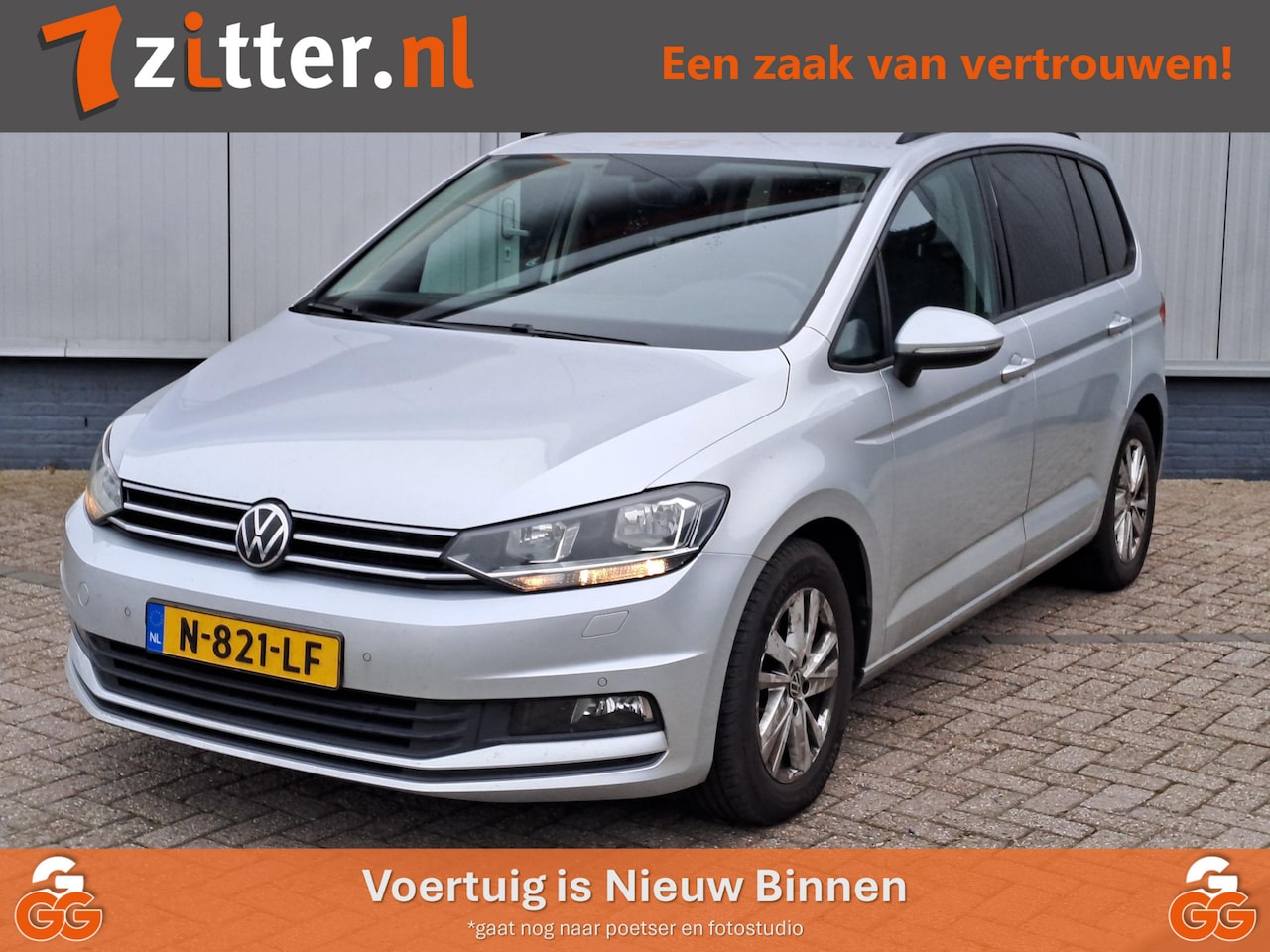 Volkswagen Touran - 1.5 TSI Comfortline Business 7p Trekhaak, ACC, Digitale cockpit, Camera, Stoelverwarming - AutoWereld.nl