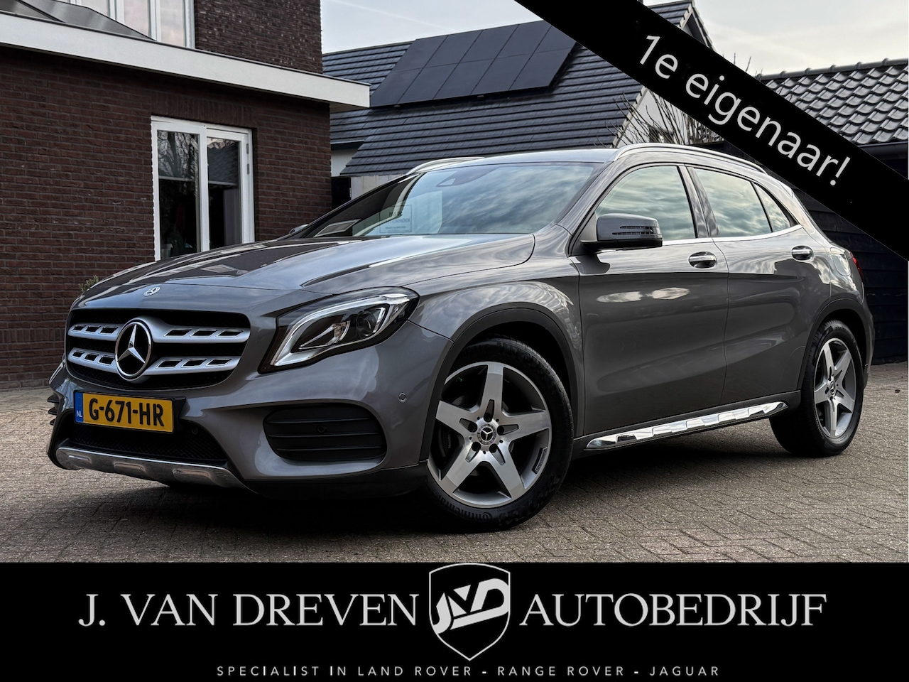 Mercedes-Benz GLA-Klasse - 180 Business Solution AMG - 1e eigenaar! Stoelverw. Cruise, Airco, Navi, 37DKM!! - AutoWereld.nl