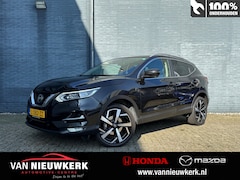 Nissan Qashqai - 1.3 DIG-T 160pk Automaat Premium Edition | Trekhaak 1500kg | Volledig onderhouden | Stoelv